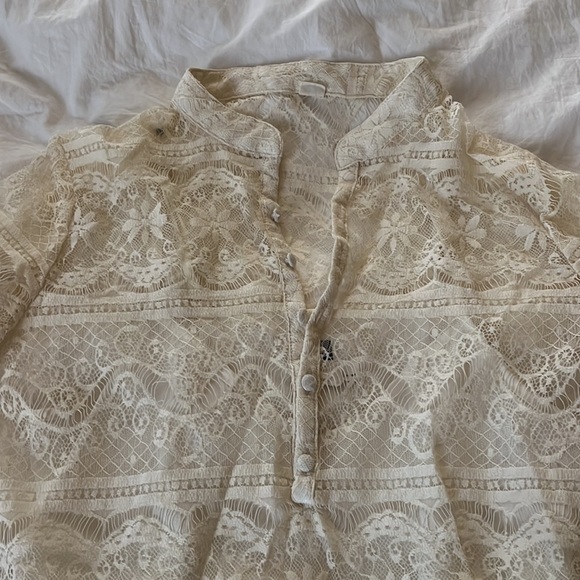 Quicksilver/Roxy lace top - Picture 2 of 3